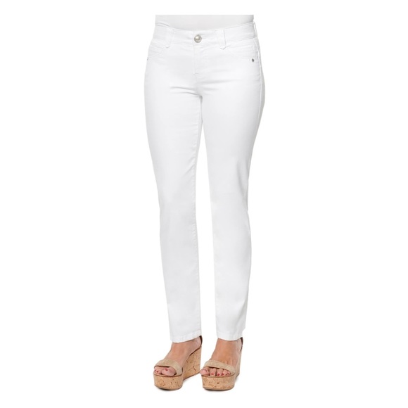 #74 Democracy Straight Leg Optic White Ab"solution® Patriot Straight Leg Jeans - Picture 3 of 14